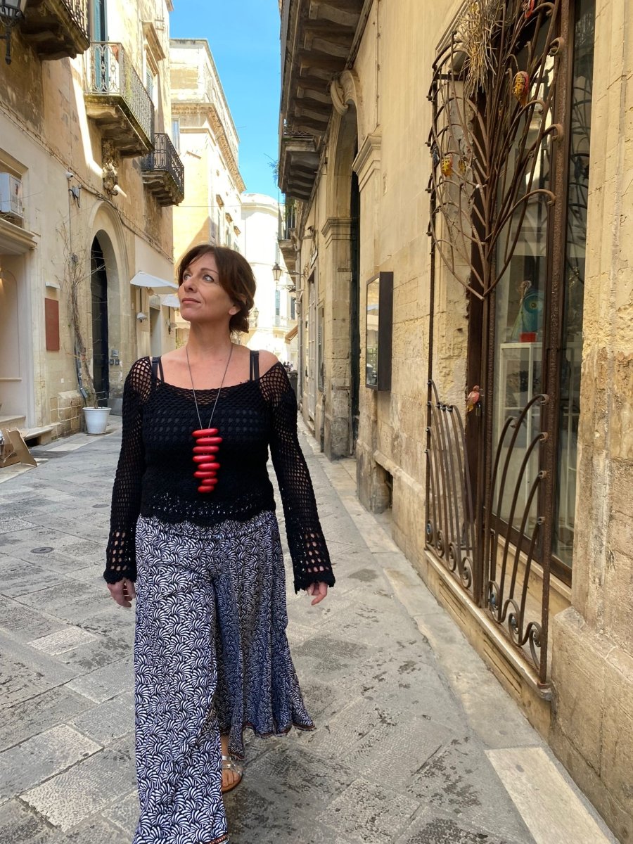 Pantaloni Raffaela - nero - Bijondo