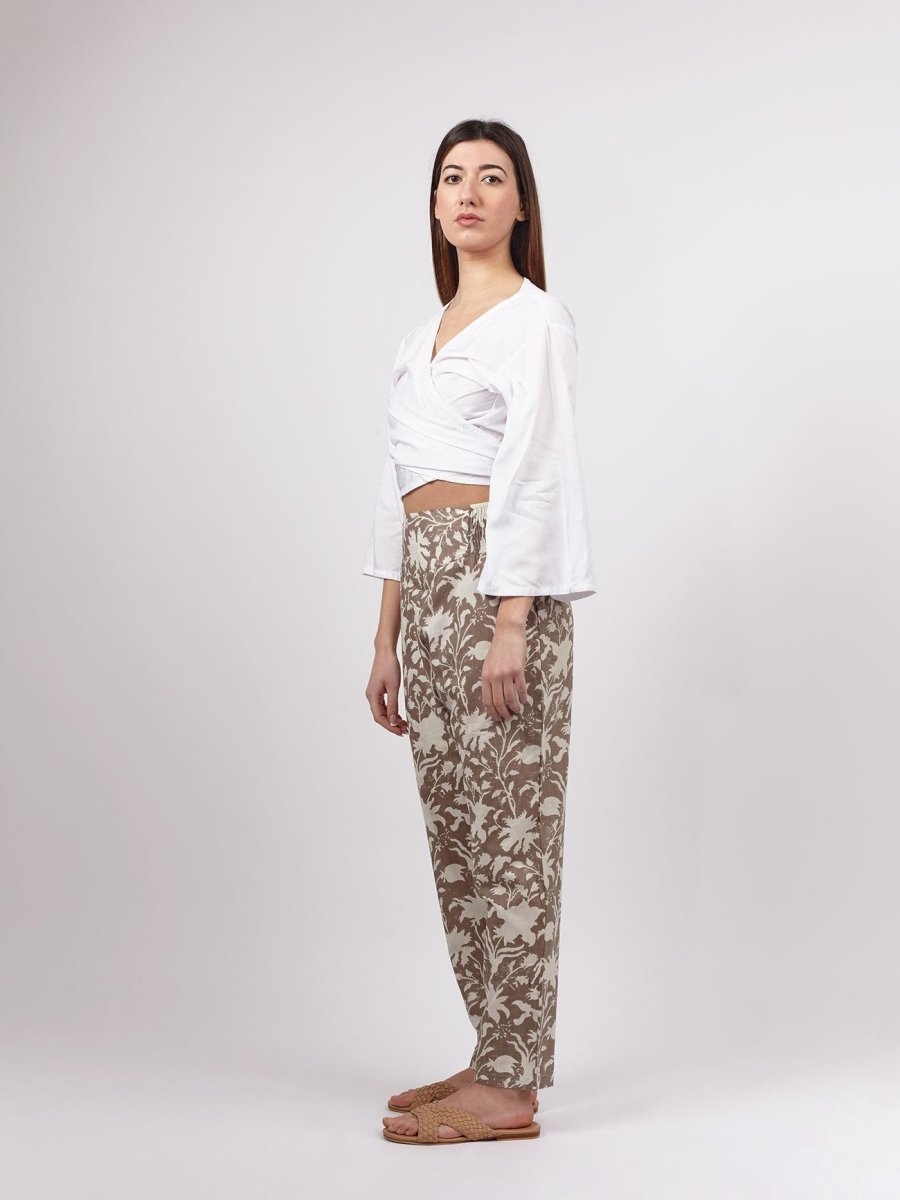 Pantaloni Uma Cotone - grigio - Bijondo