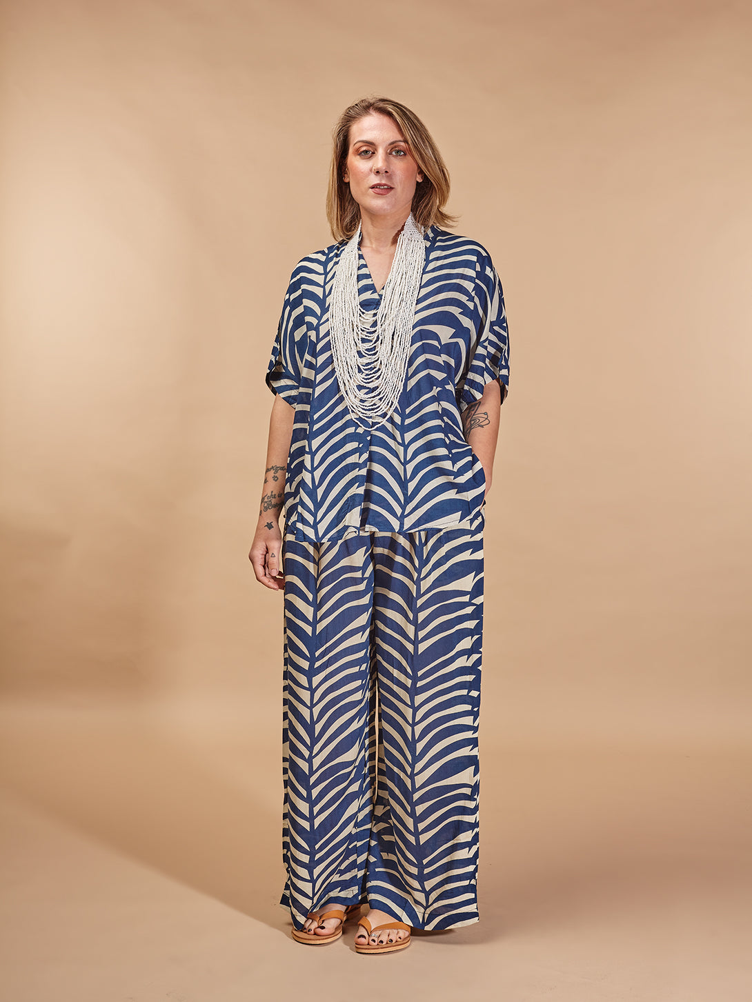 Pantaloni Viscosa Modal Natalie-pantaloni-Bijondo-Blu-S-M-Bijondo