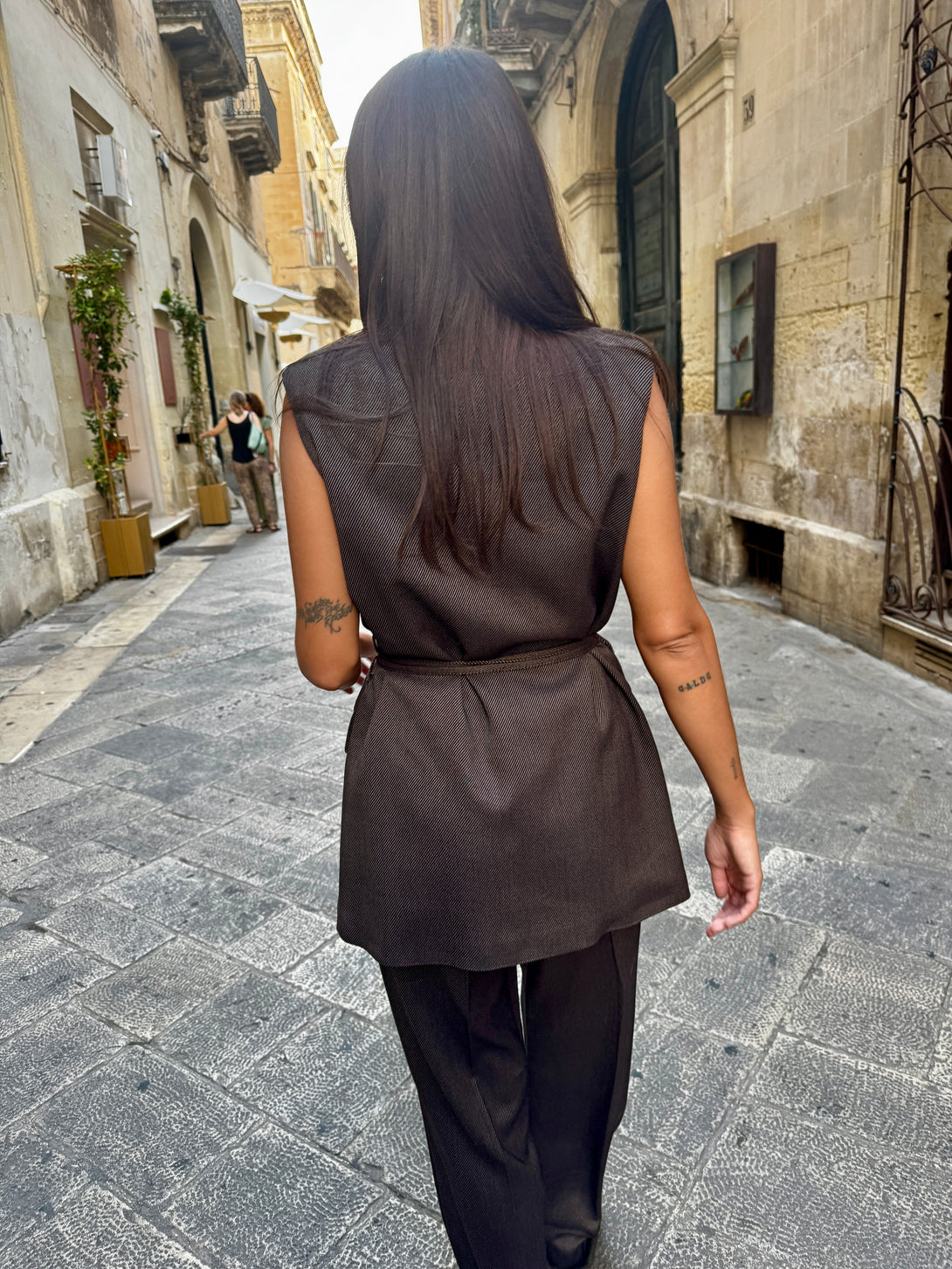 Pantaloni a palazzo con piega Brenda-pantalone-Bijondo-Bijondo