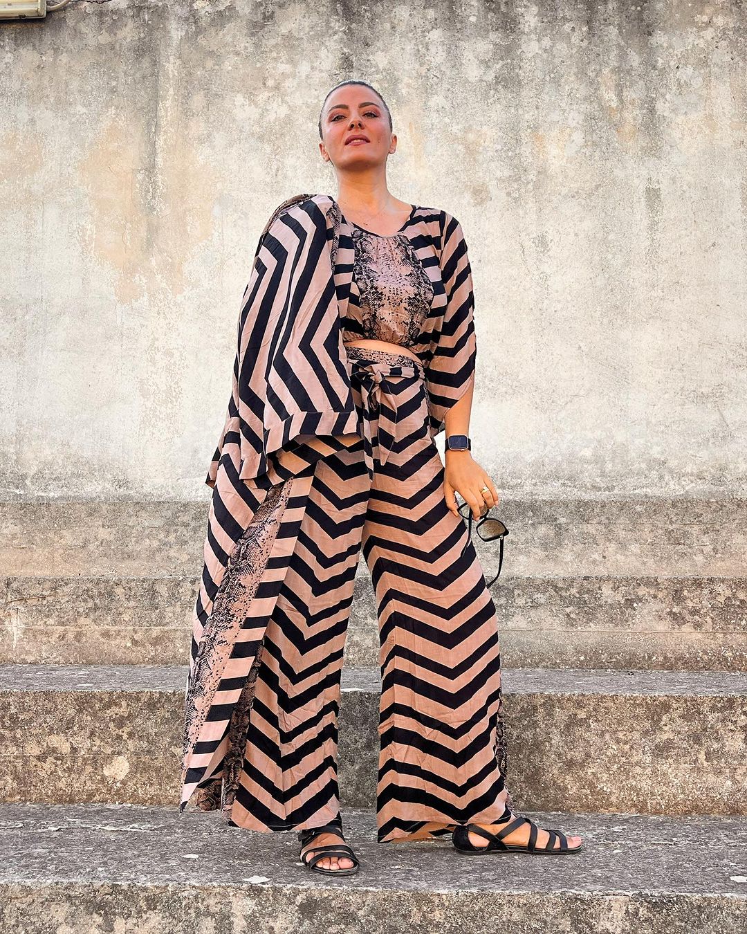 Pantaloni boho con cintura taglio ampio Ilaria-Pantaloni-Bijondo-Bijondo