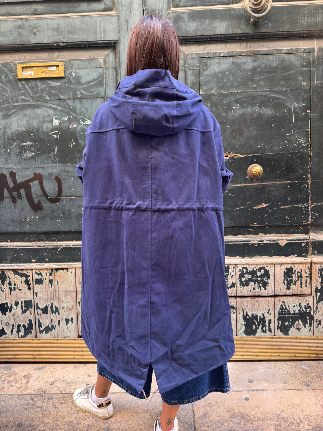 Parka coulisse cotone Camilla-giacca-Bijondo-Bijondo