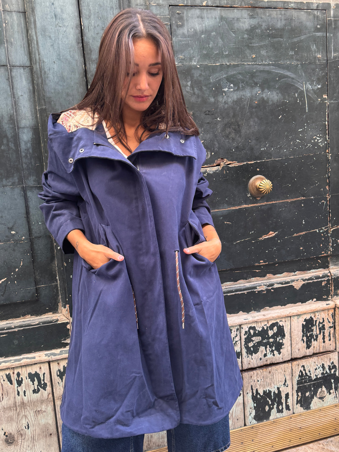 Parka coulisse cotone Camilla-giacca-Bijondo-Bijondo