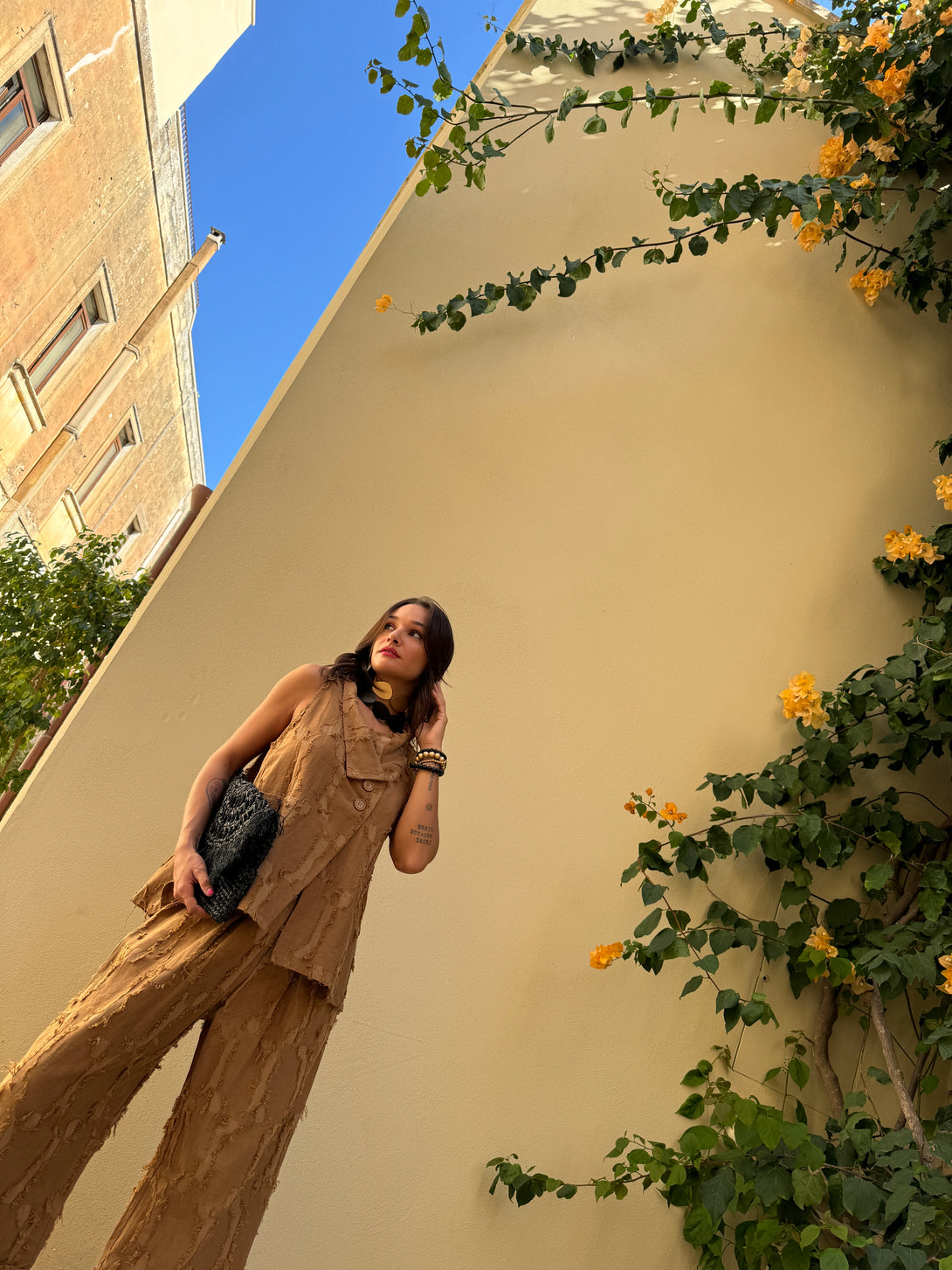 Pochette borsa Amelia boho chic in rafia-borsa-Sam-Bijondo