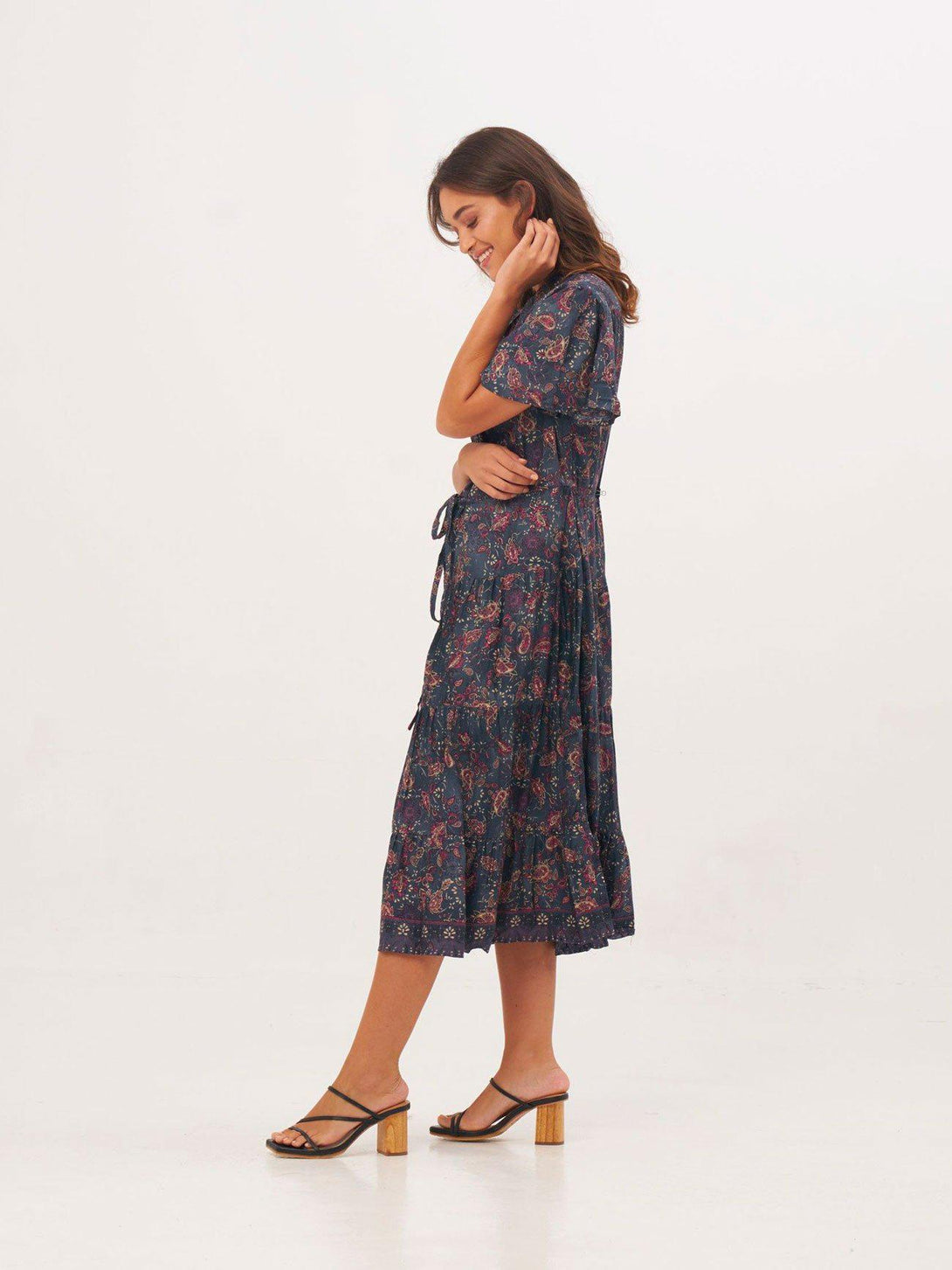 Sandali Imogen - nero - Bijondo