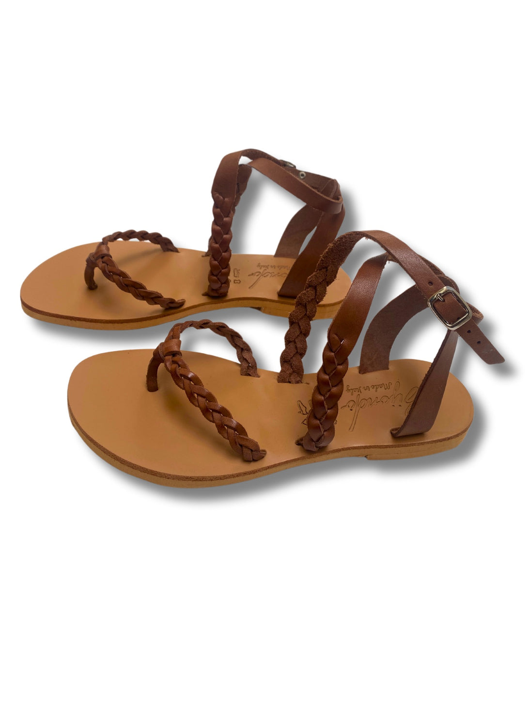 Sandalo in pelle Rosie marrone-scarpe-Bijondo-marrone-36-Bijondo