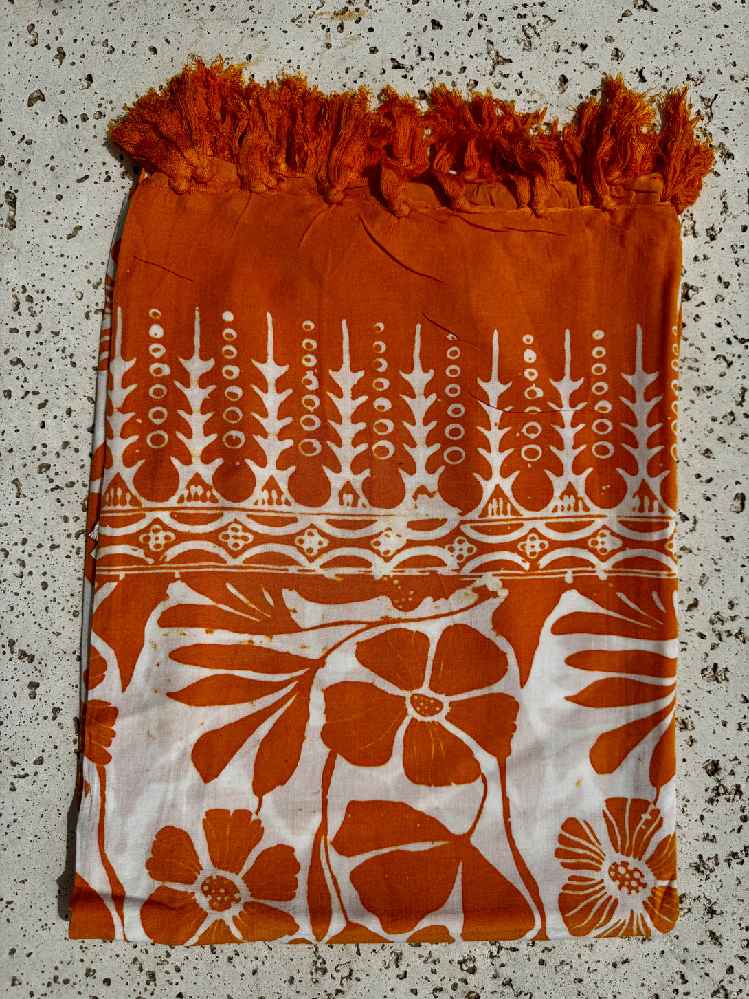 Sarong pareo e telo mare Batik viscosa-Gonna-Bijondo-Bijondo