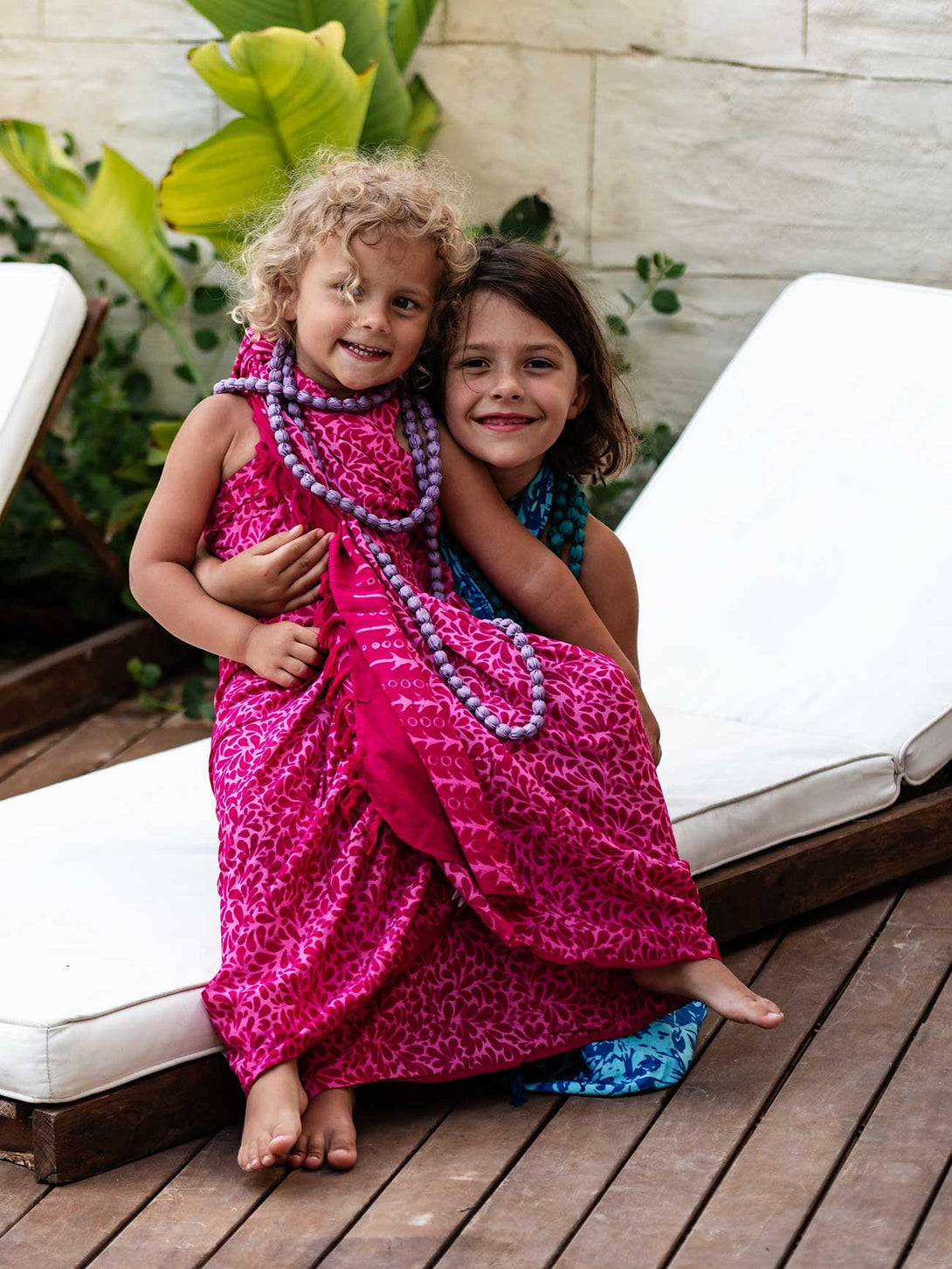 Sarong pareo e telo mare Batik viscosa-Gonna-Bijondo-Bijondo