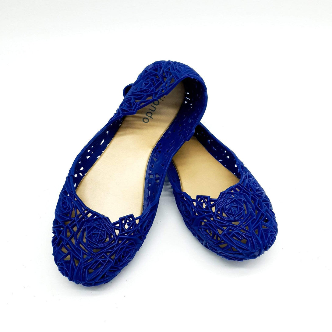 Scarpe Elettra Ballerine - blu matt - Bijondo