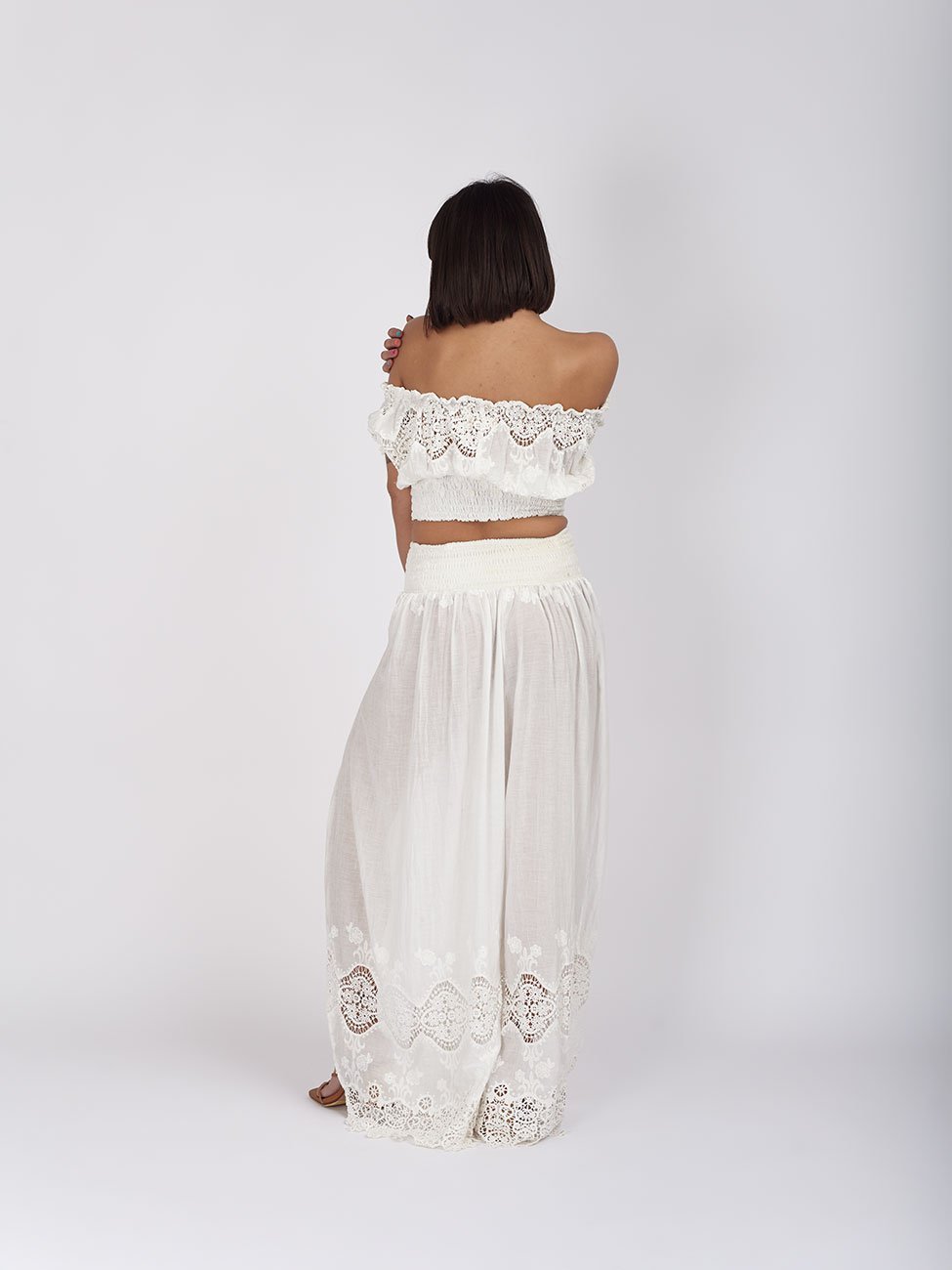 Set Abigail - fiori - Bijondo