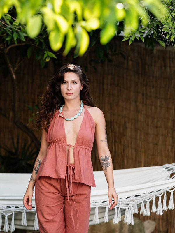 Set Barbara in Cotone-Set-Bijondo-Terra-Bijondo