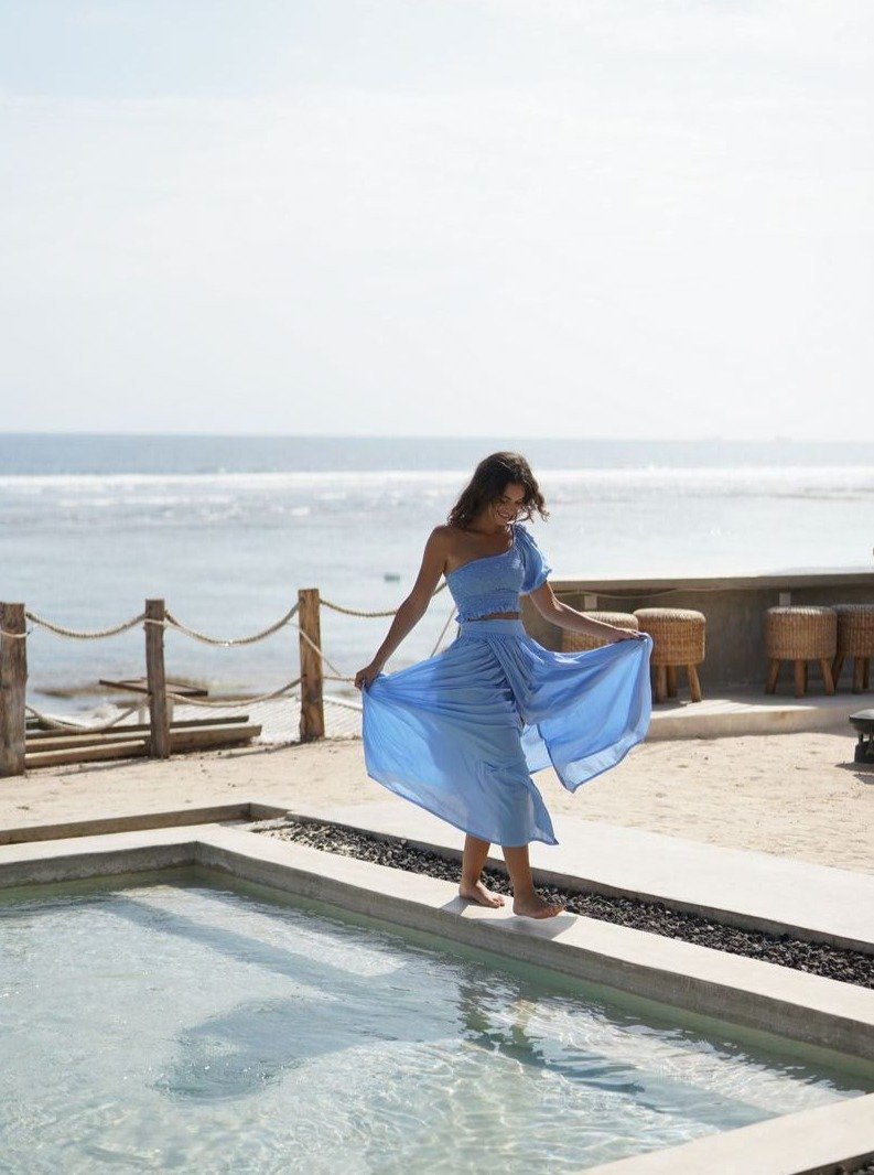 Set Maxine - celeste - Bijondo