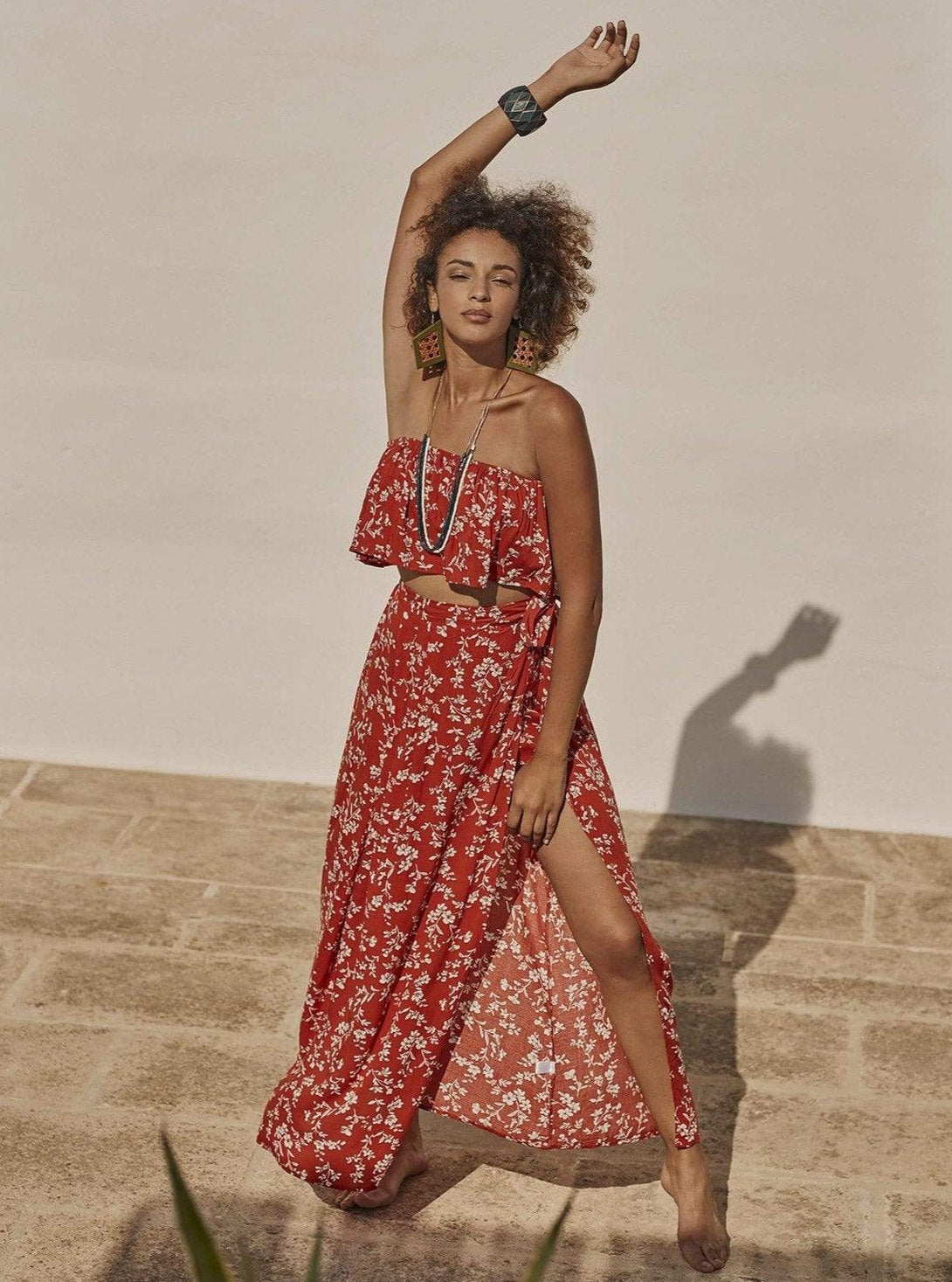 Set Melanie - arancione - Bijondo