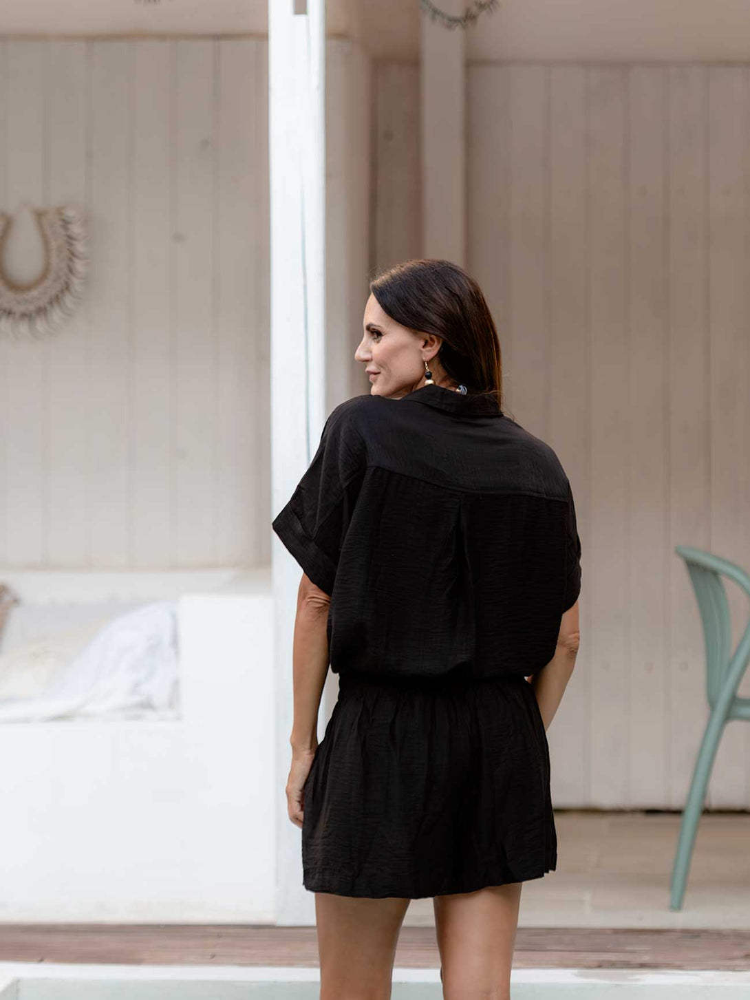 Set Shorts & Camicia Sally viscosa-Set-Bijondo-Bijondo