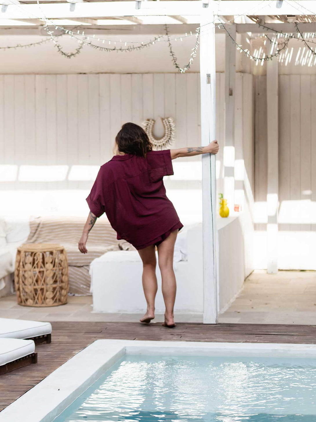 Set Shorts & Camicia Sally viscosa-Set-Bijondo-Bijondo