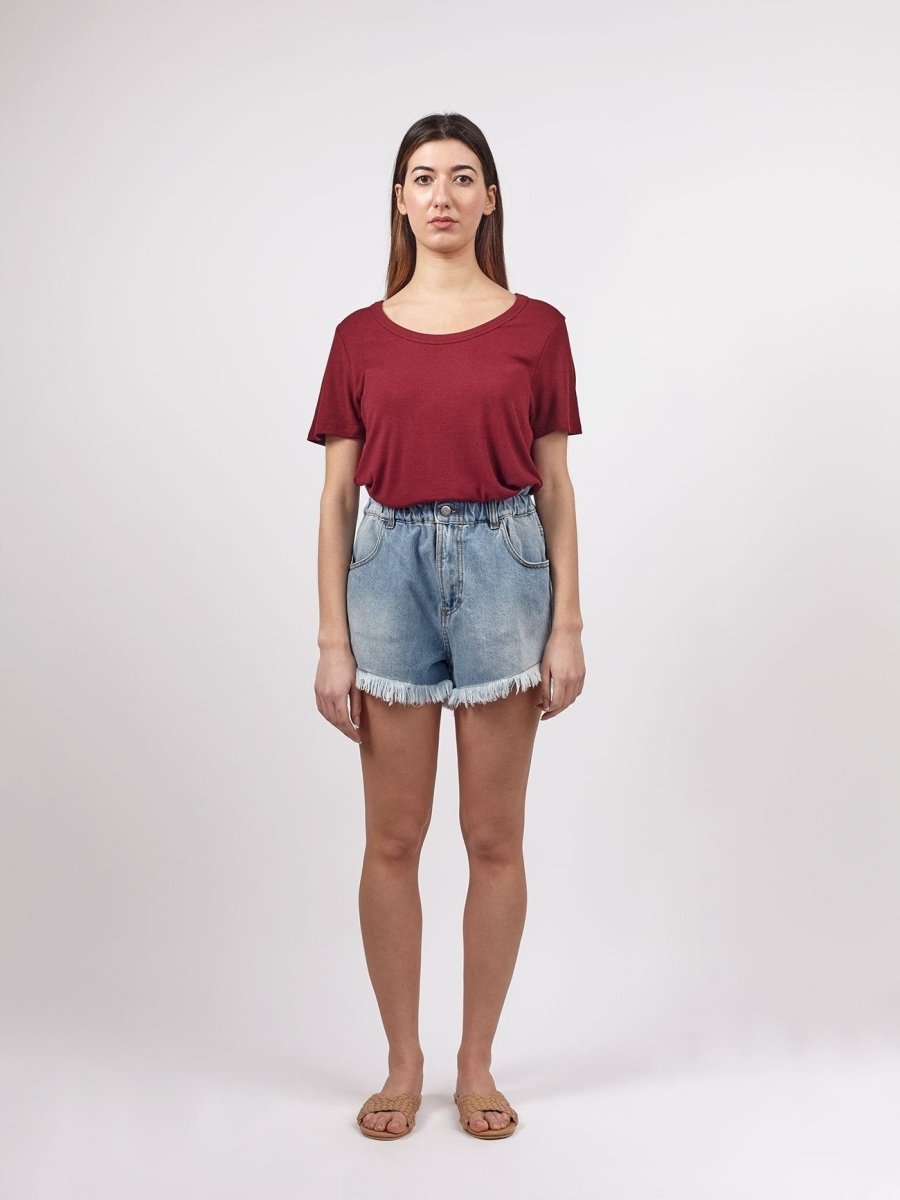 T-shirt Jenny - bordeaux - Bijondo