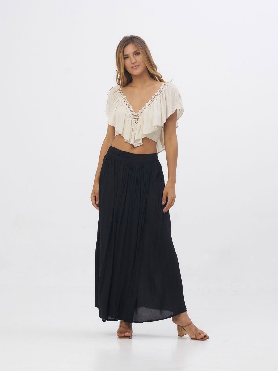 Top Babette - sabbia - Bijondo