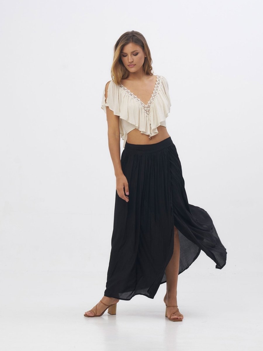 Top Babette - sabbia - Bijondo