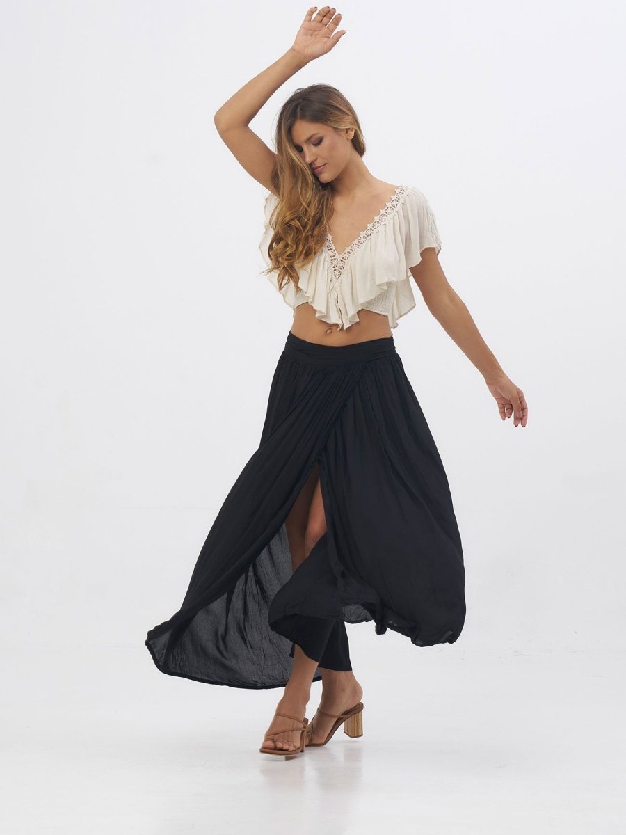 Top Babette - sabbia - Bijondo