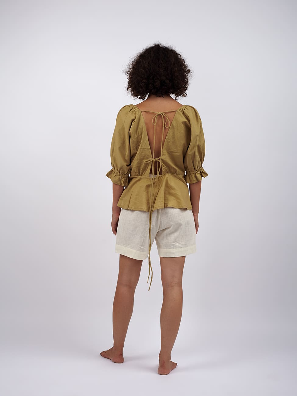 Top Boho Dhapu - beige - Bijondo