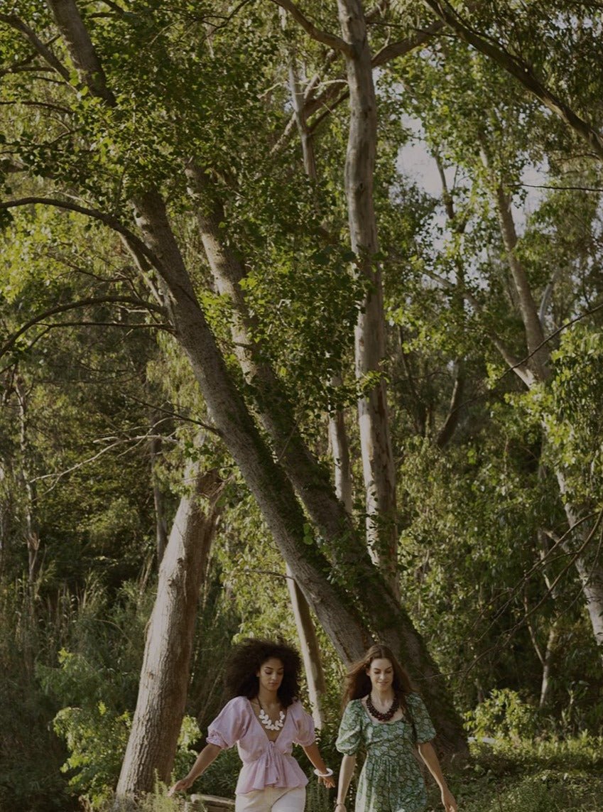 Top Boho Dhapu - marrone - Bijondo