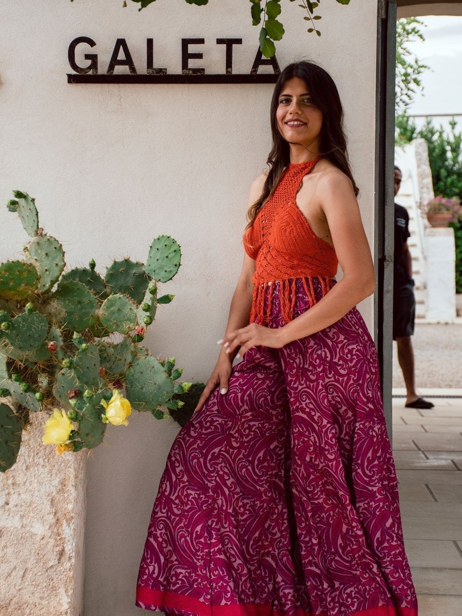 Top Crochet Klara - nero - Bijondo