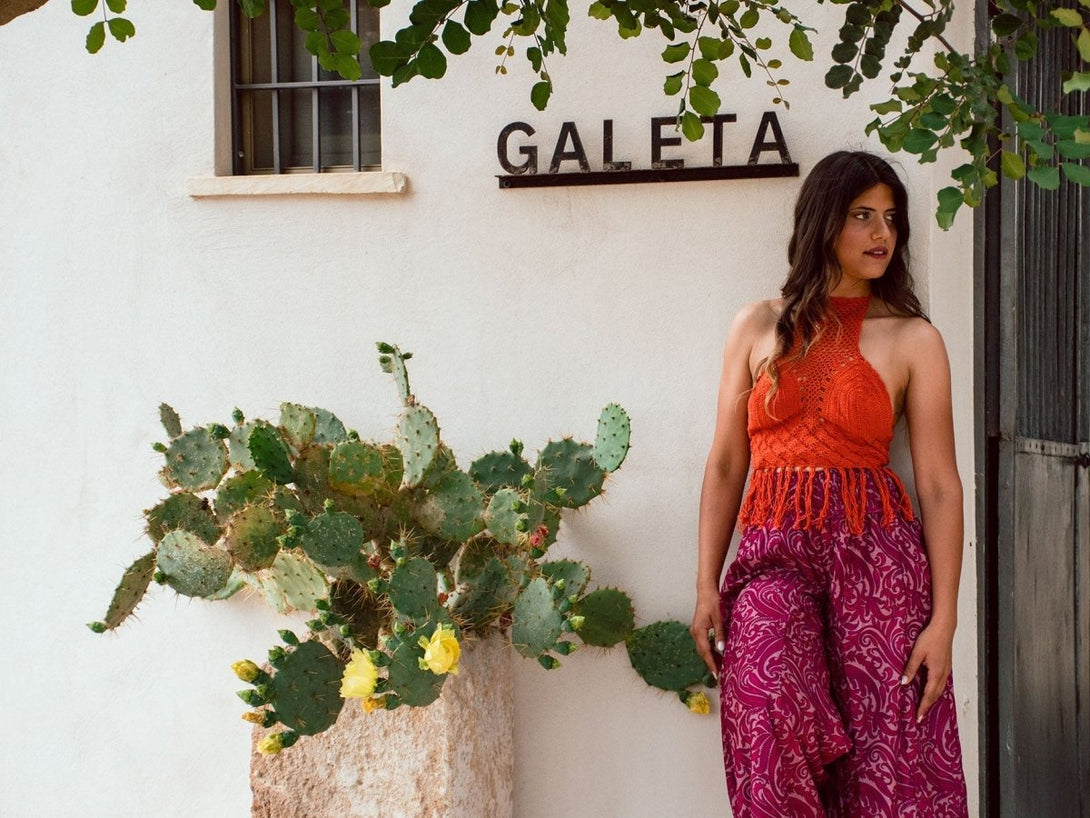 Top Crochet Klara - nero - Bijondo