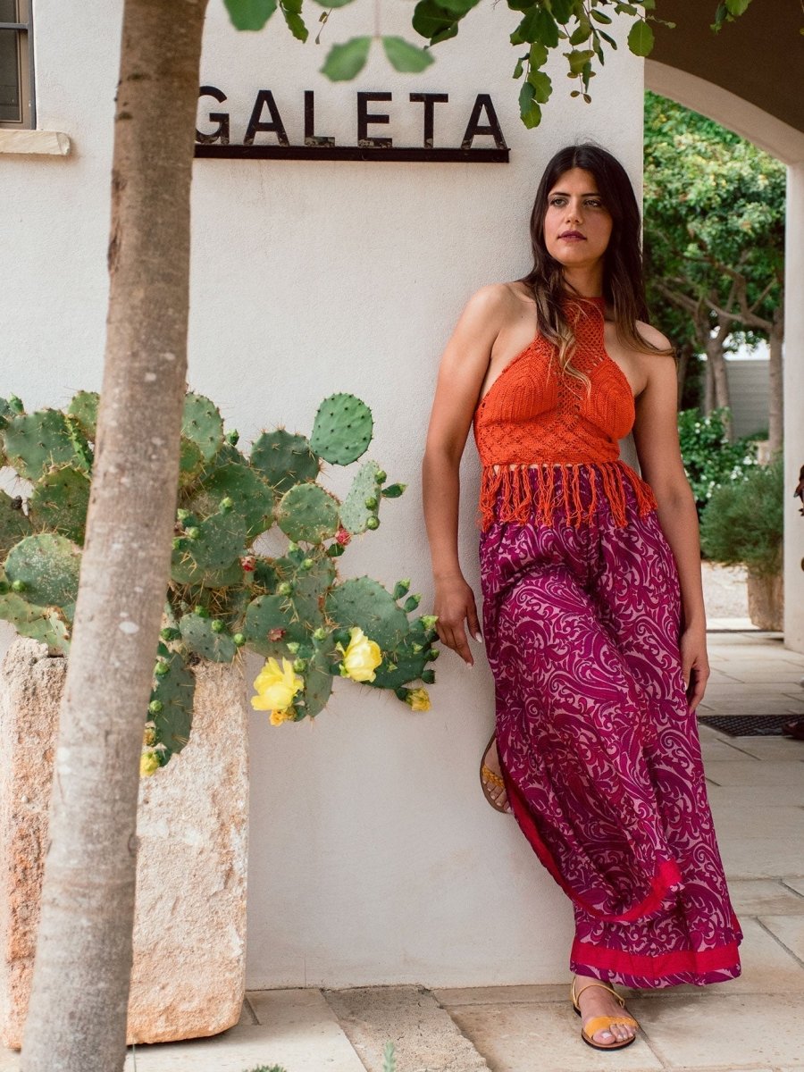 Top Crochet Klara - nero - Bijondo