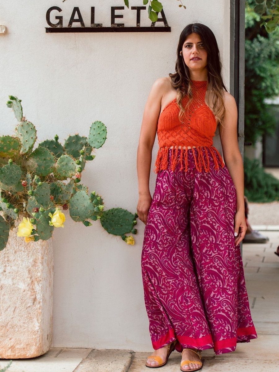 Top Crochet Klara - nero - Bijondo