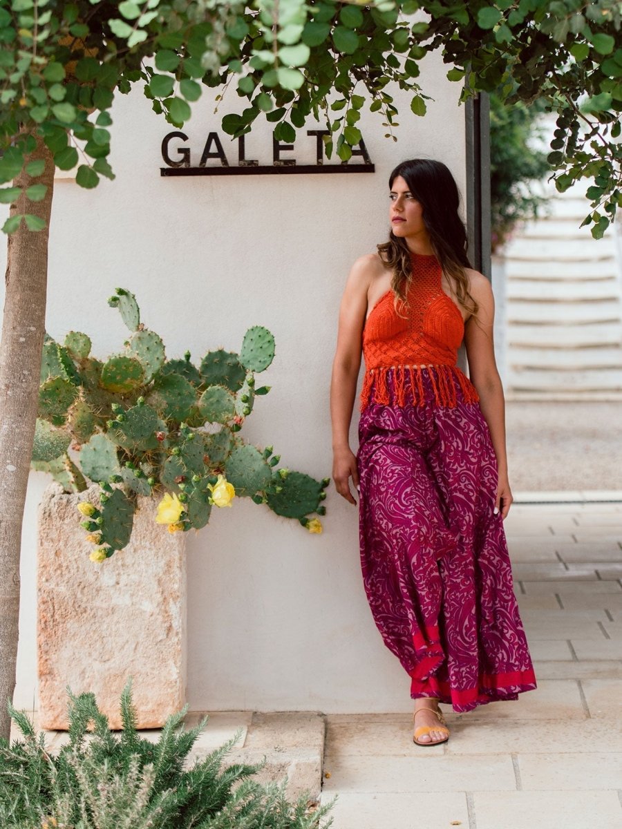 Top Crochet Klara - nero - Bijondo