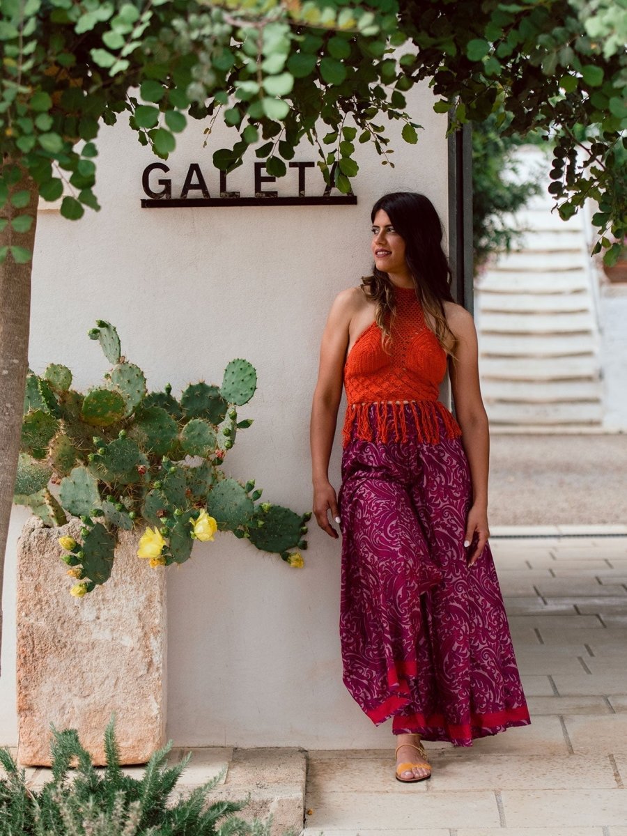 Top Crochet Klara - nero - Bijondo