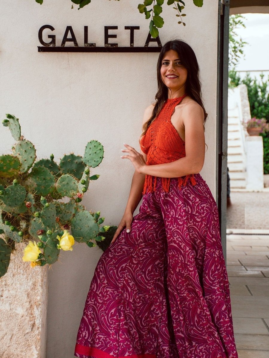 Top Crochet Klara - nero - Bijondo