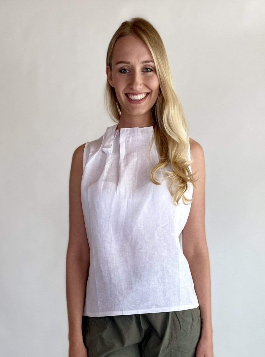 Top Lino - bianco - Bijondo