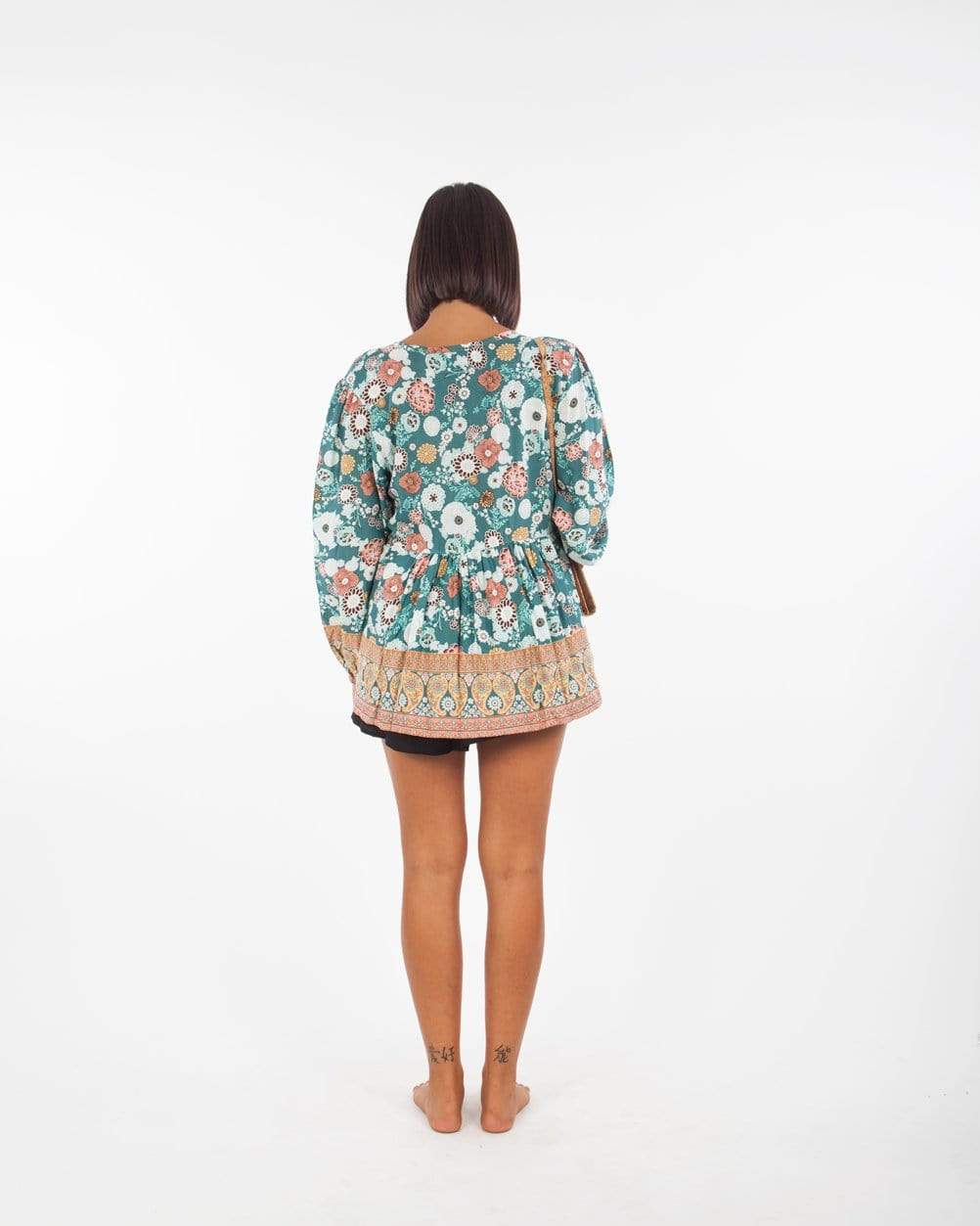 Top Megan - celeste - Bijondo