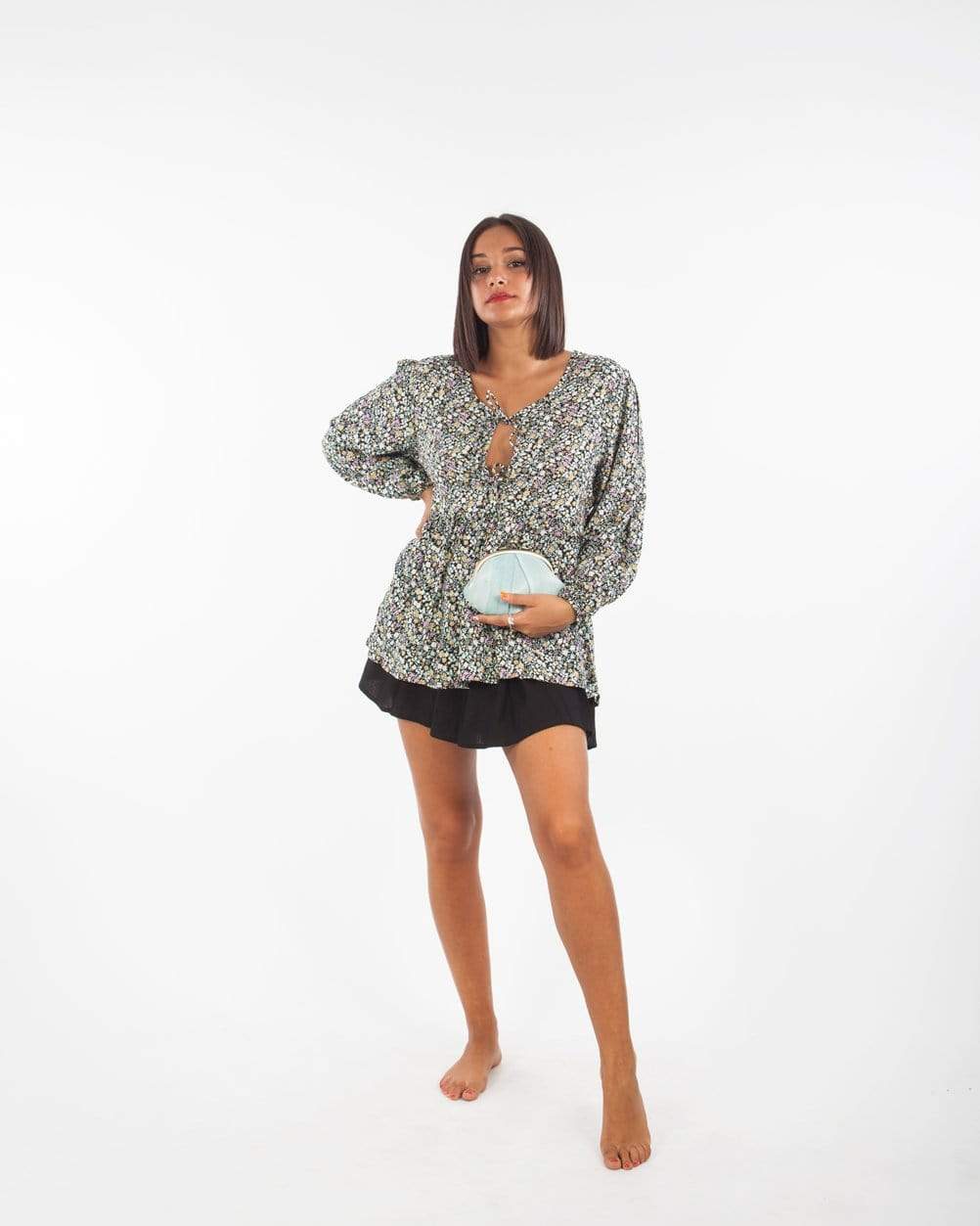 Top Megan - floreale - Bijondo