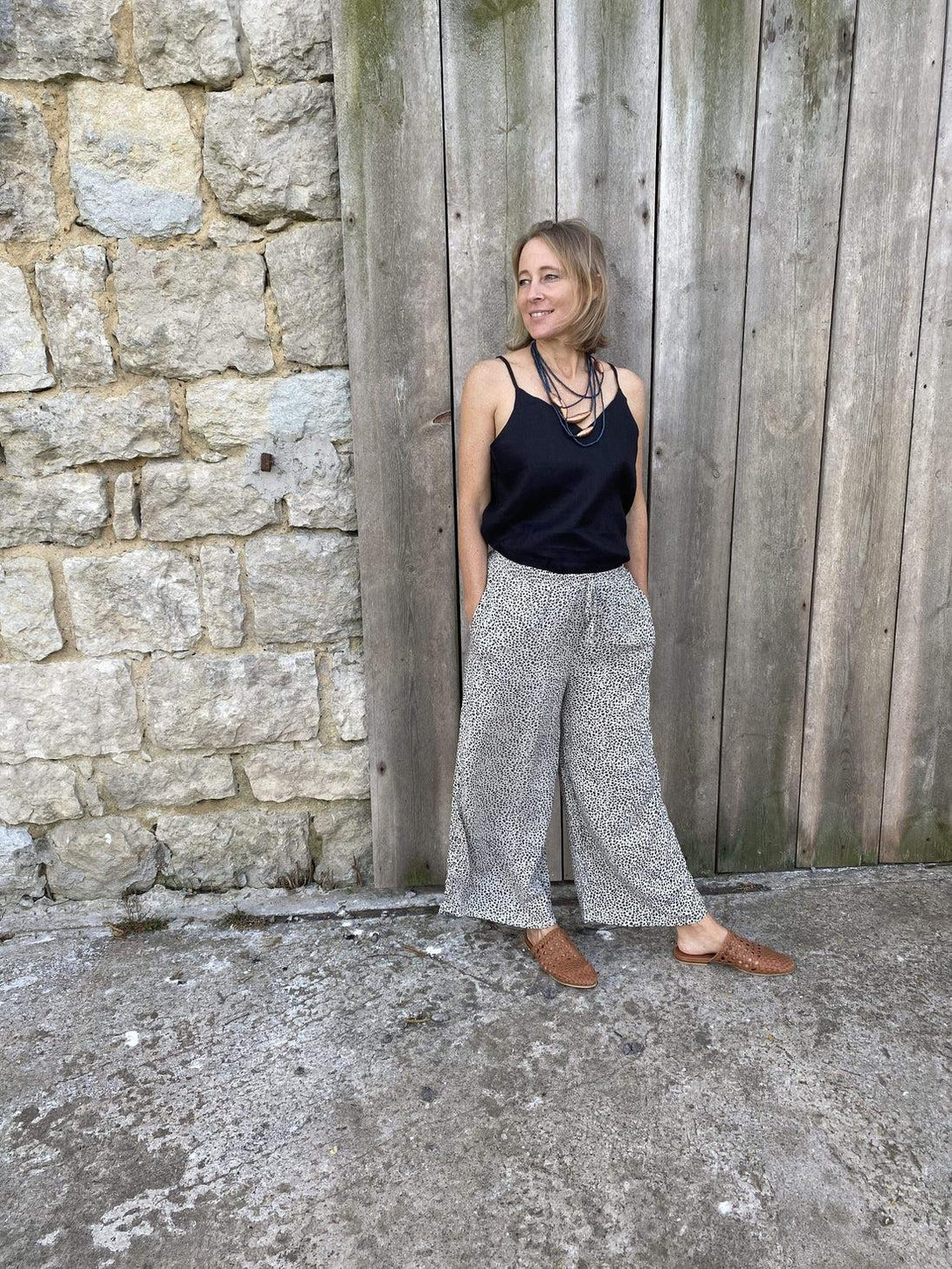 Top Yara Lino bianco taglia unica 