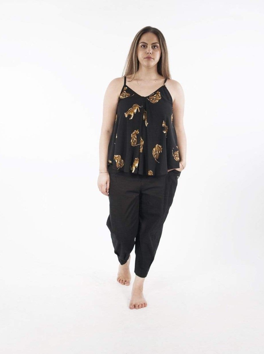 Top in rayon con bretelle Mona - gaguari - Bijondo