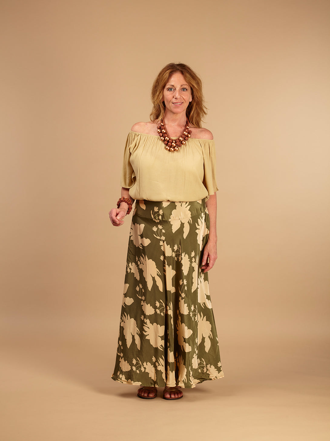 Top rayon off-shoulder Lulu-Top-Bijondo-Sabbia-taglia unica-Bijondo