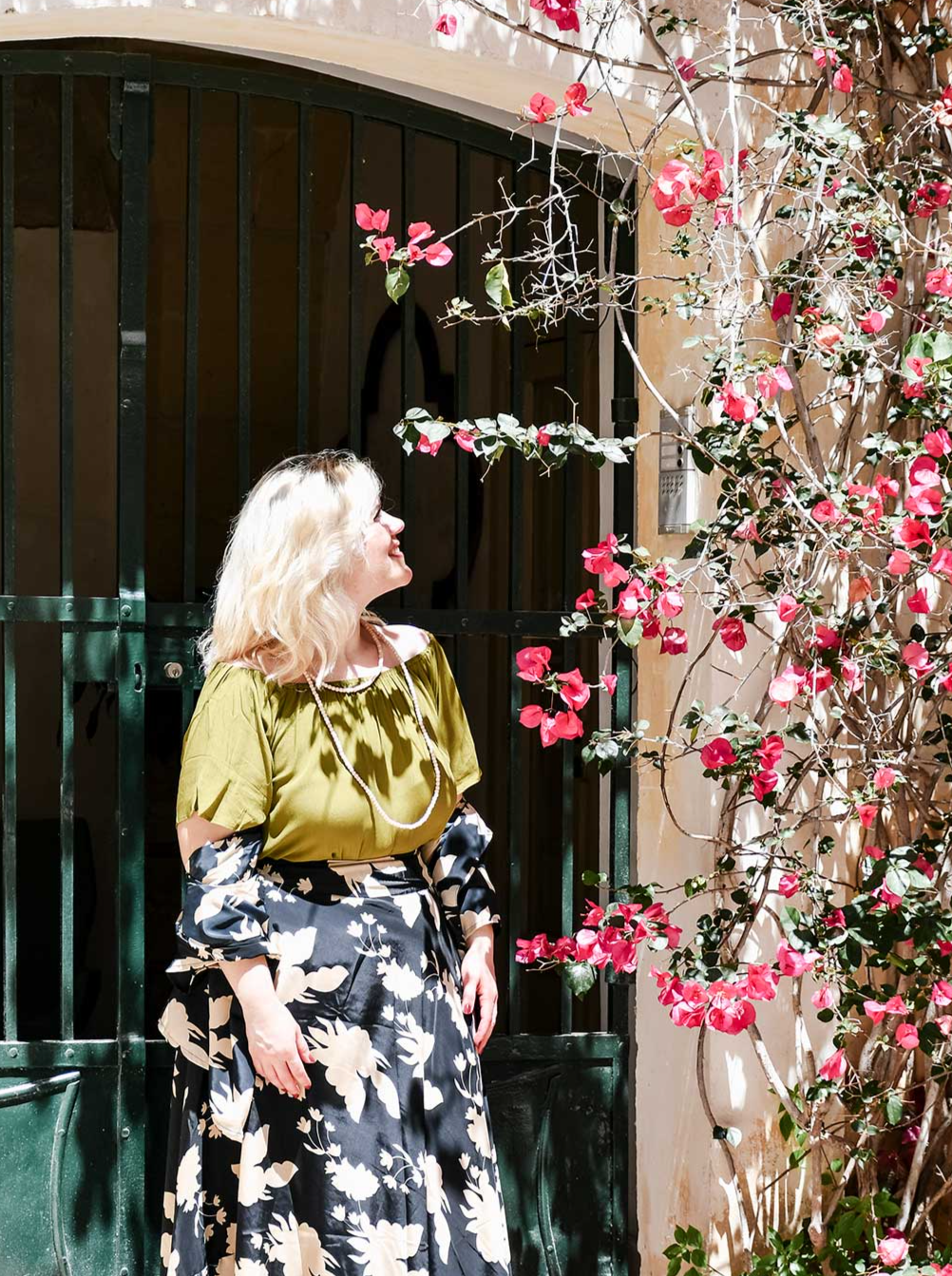 Top rayon off-shoulder Lulu-Top-Bijondo-Salvia-taglia unica-Bijondo