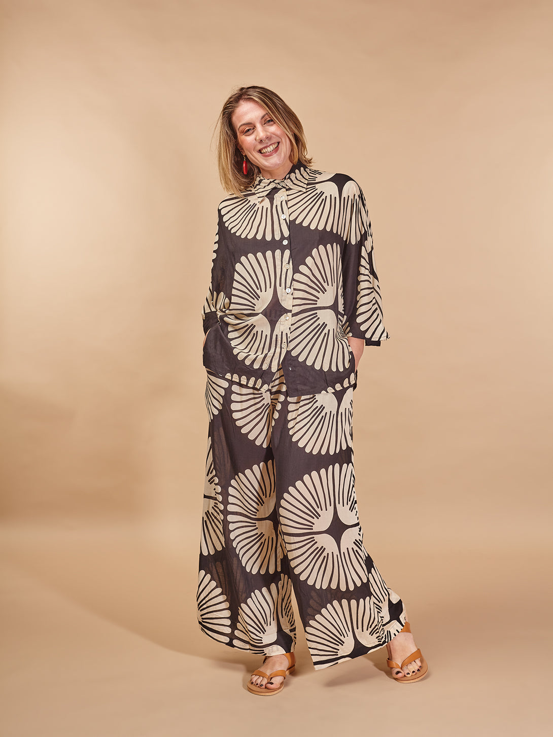 Top viscosa, manica pipistrello Bella-maglia-Bijondo-Nero-S-M-Bijondo