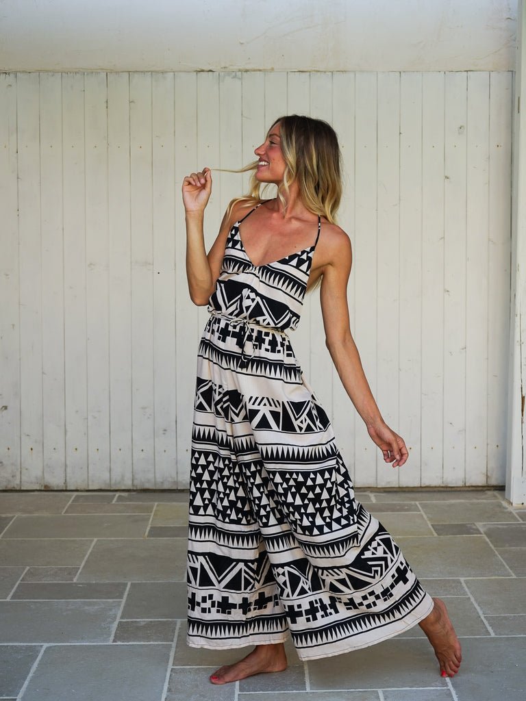 Tuta Dani rayon leggero - burro - Bijondo