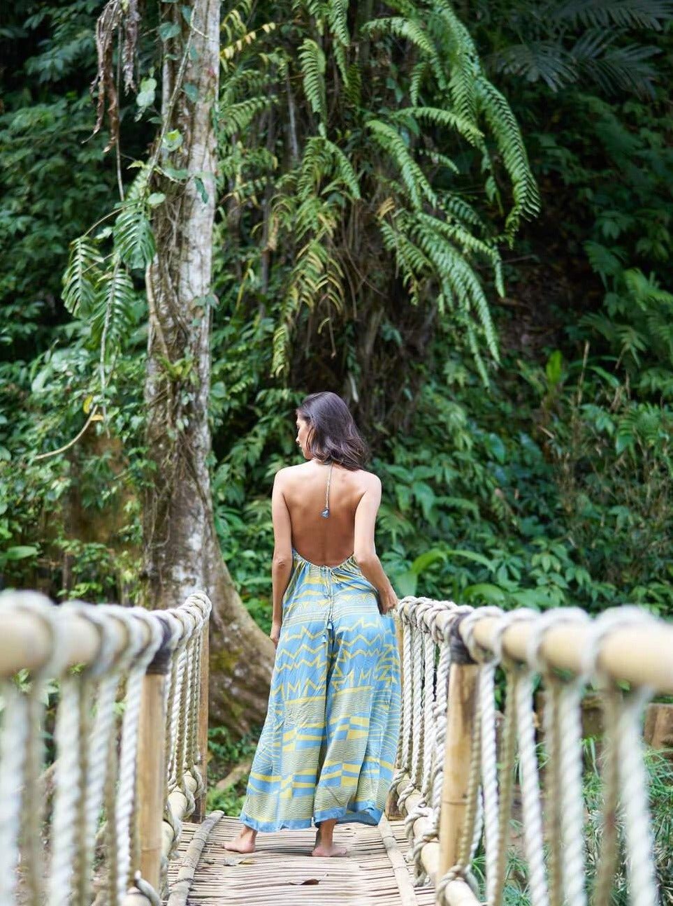 Tuta Dani rayon leggero - burro - Bijondo