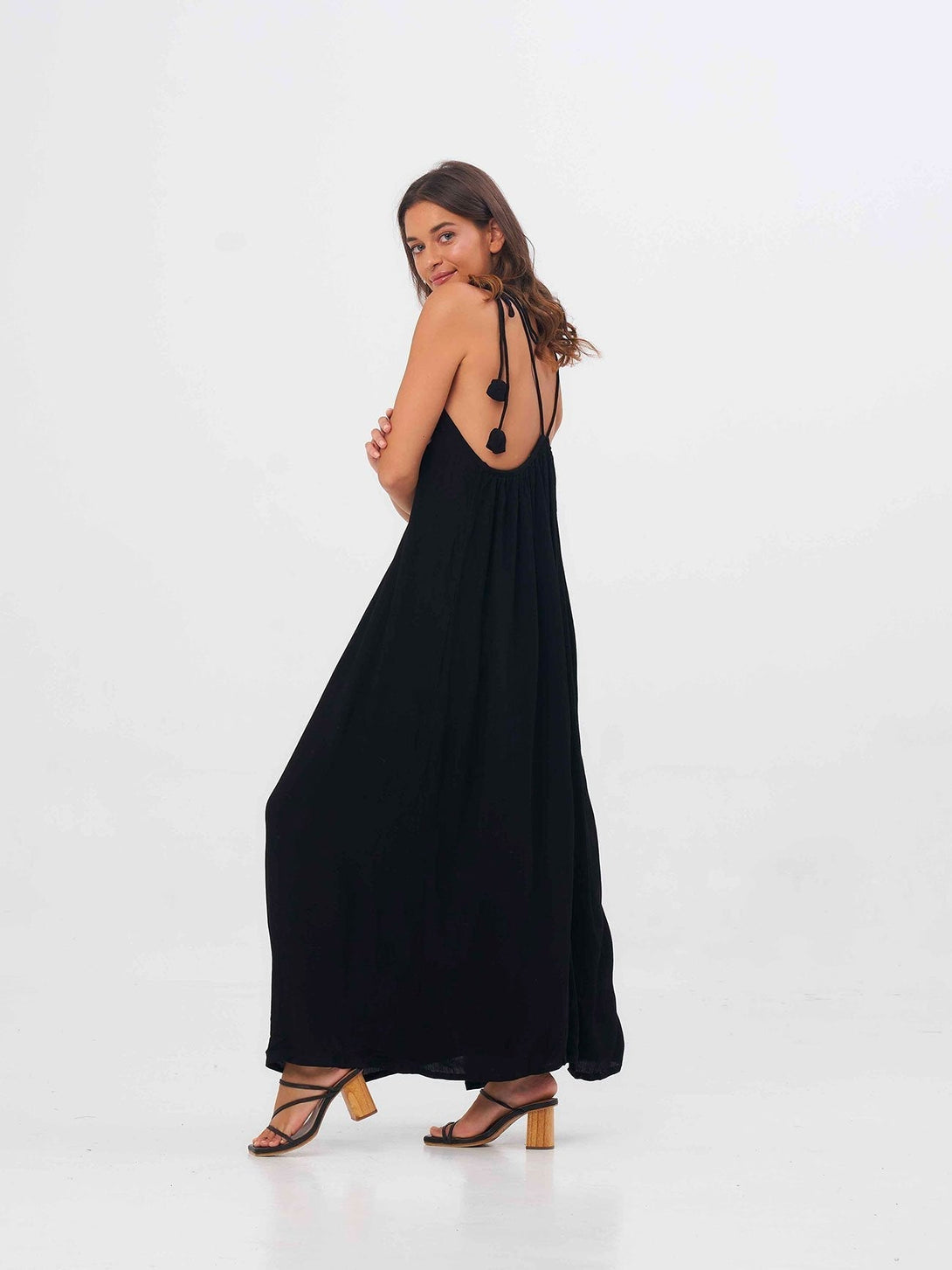 Tuta Lilith Open Back - petrolio - Bijondo