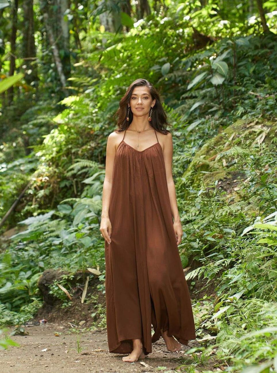 Tuta Lilith Open Back - petrolio - Bijondo