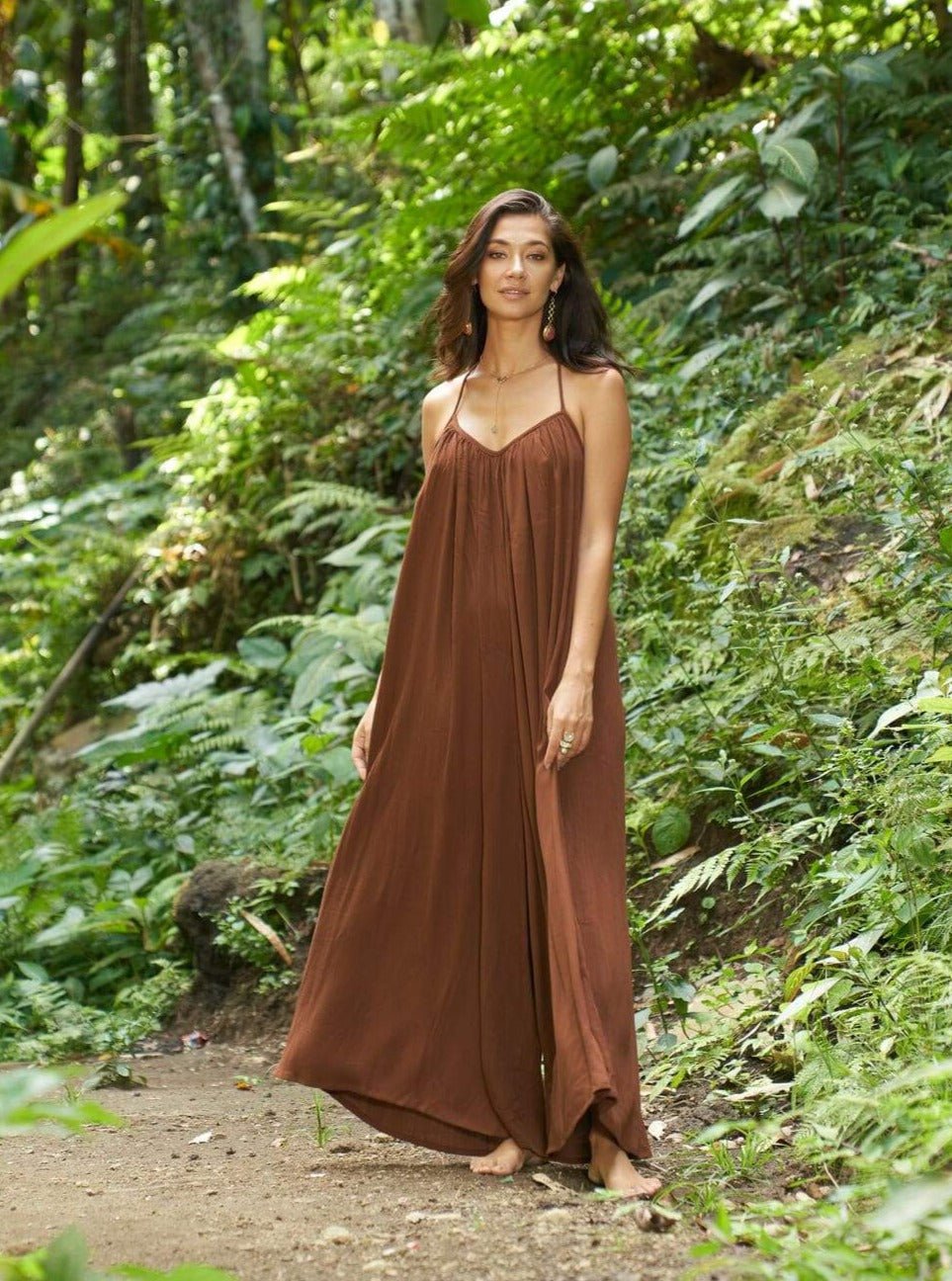 Tuta Lilith Open Back - petrolio - Bijondo