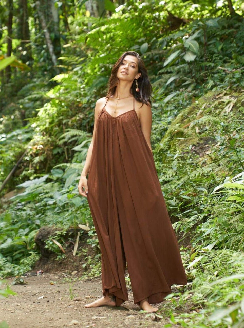 Tuta Lilith Open Back - petrolio - Bijondo