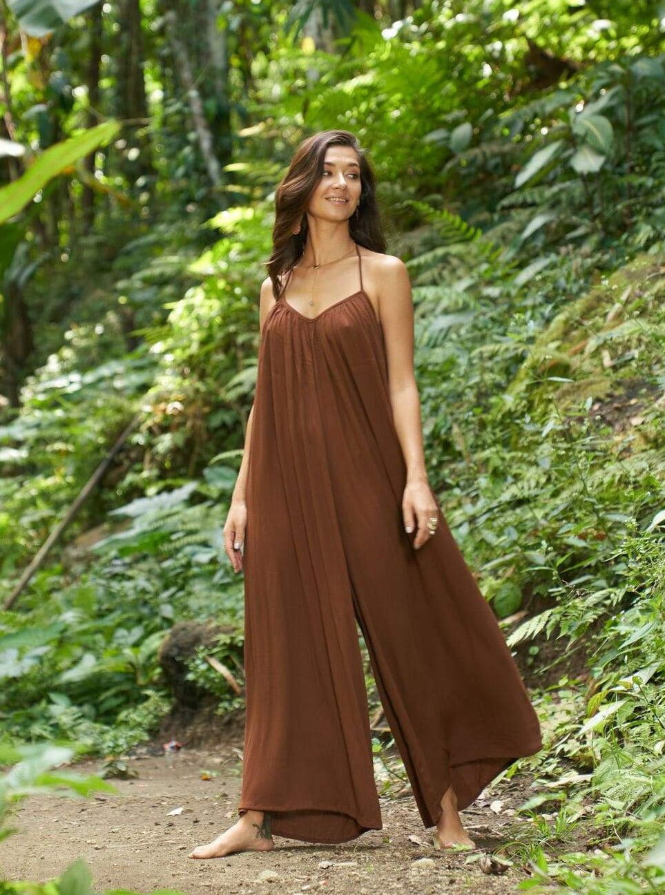 Tuta Lilith Open Back - petrolio - Bijondo