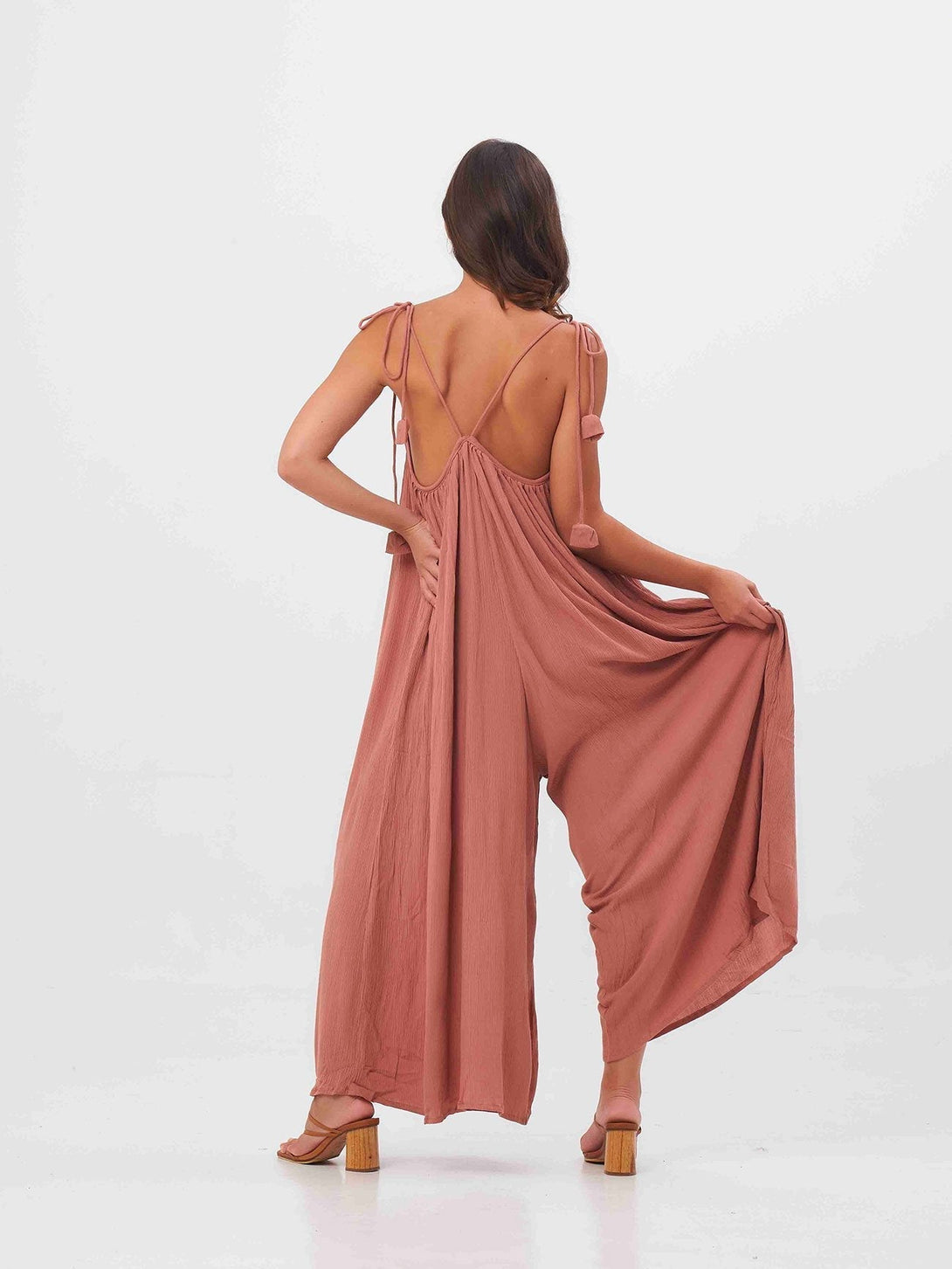 Tuta Lilith Open Back - menta - Bijondo