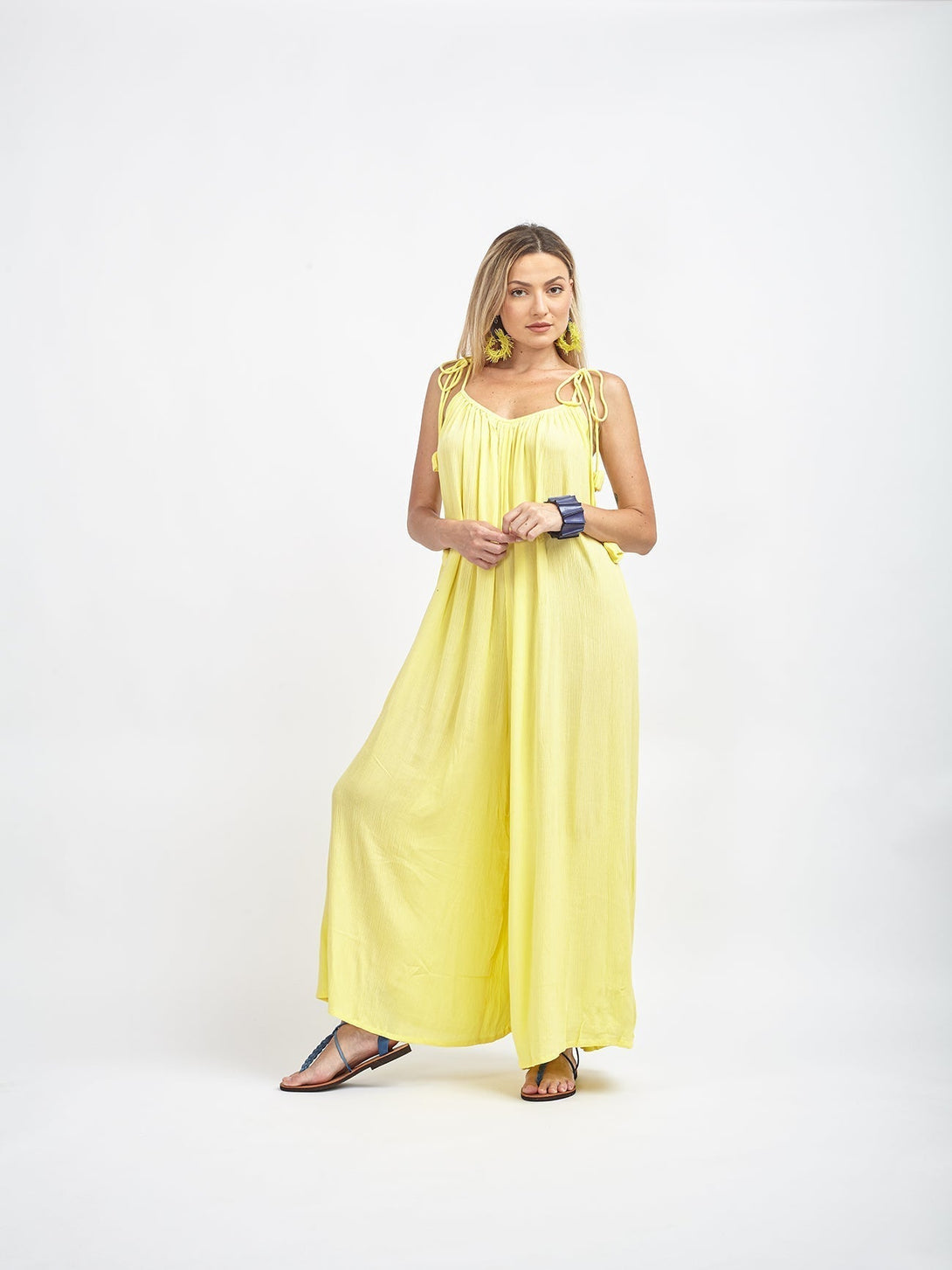 Tuta Lilith Open Back - giallo - Bijondo