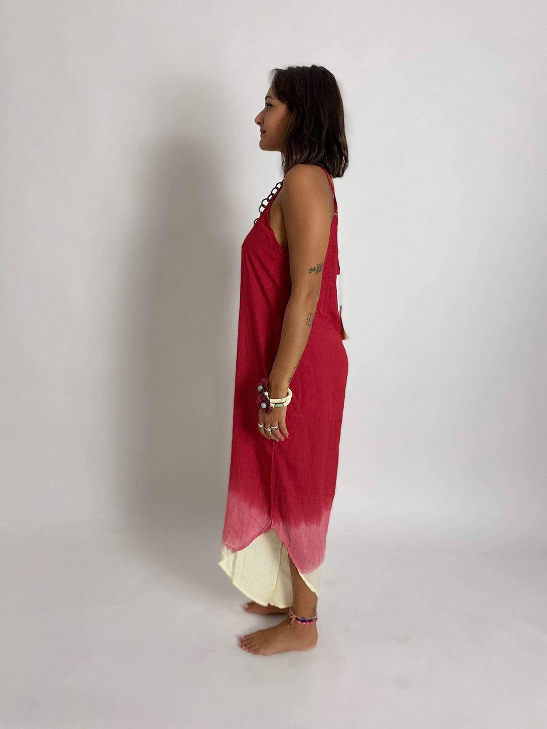 Tuta Pocket - rosso - Bijondo